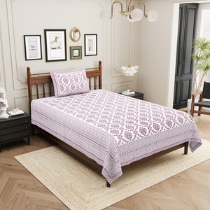 HEAVENBIRDS Juego de Sábanas Planas de Alta Calidad, Estampadas, Personalizables, Ecológicas, para Todas las Estaciones, Estilo Natural, Incluye 1 Funda de Almohada - Product Image 4