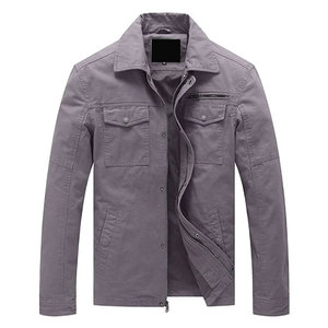 Veste d'hiver respirante pour homme, 100% coton, logo personnalisé sur le devant, vente chaude - Product Image 1