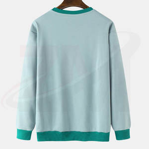 Sudadera Personalizada con su Propio Logotipo, Diseño Impreso, Transpirable, Ligera, Cuello Redondo, para Hombre, Moderna y Elegante - Product Image 2