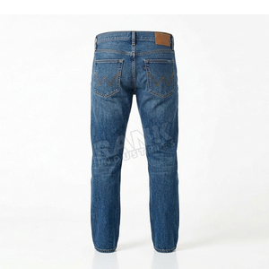 Pantalons en jean pour hommes de haute qualité, tissu en coton, lavés, nouvelle arrivée, respirants - Product Image 2