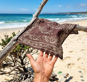 Wholesale Add A Touch Of Timeless Charm To Your Everyday <b>Style</b> With Our Hand Block Printed Cotton Bandana <b>Head</b> Scarf Hair Wrap - Product Image 5