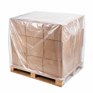 Pallet <b>Cover</b> Bags | Square Bottom Bag Heavy Duty LDPE & LLDPE Food Grade for Packaging Zipper Top Customizable Secure <b>Covers</b> - Product Image 5