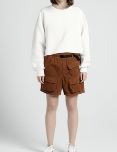 Fabricante de ropa en Vietnam, OEM ODM, pantalones cortos tejidos para mujer, ropa femenina, etiqueta personalizada, tela personalizada, ropa al por mayor - Product Image 1