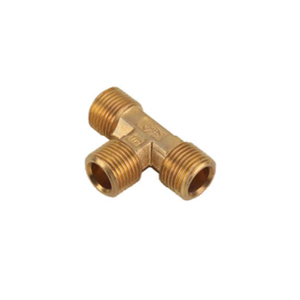 Conexión en T de Latón Directo de Fábrica, Tamaños Disponibles de 3/4'' 1/2'' 3/4'' a 2'', para Conexión de Tuberías de Agua y Gas - Product Image 1