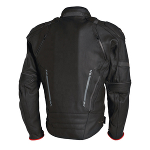 Chaqueta de Cuero Protectora para Motociclistas, Chaqueta de Cuero al por Mayor para Hombre, Chaqueta de Motociclista - Product Image 2