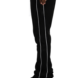 Pantalones Deportivos Casuales de Alta Calidad para Hombre, Corte Regular, Antiarrugas, Estilo Jogger, Anchos y Acampanados - Product Image 2