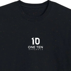 เสื้อยืดผู้ชายสีดำลายจุด น้ำหนักปานกลาง ผ้าฝ้ายพรีเมียม แขนสั้น สวมใส่สบาย ระบายอากาศได้ดี เสื้อยืดลำลอง  เสื้อเปล่าไม่มีลาย - Product Image 6