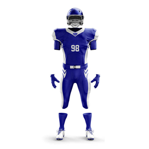 Uniforme de football américain personnalisé sublimé pour tournoi jeunes, short respirant à séchage rapide, extensible, fournisseur de vêtements de sport d'équipe - Product Image 2