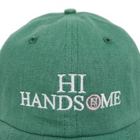 Casquette de baseball en sergé 100% coton, logo textuel léopard brodé en relief, style Dad Hat, réglable, non structurée, vintage, vente en gros