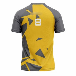 High Quality 100% Polyester E-Sports T-<b>Shirts</b> Quick Dry Reversible Breathable Jerseys Custom Logo Sublimation E-Sports Wear - Product Image 2