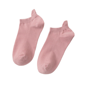 Calcetines de Algodón Ecológicos de Alta Calidad al por Mayor para Mujer, Personalizables con Logotipo, Corte Bajo, en Negro, Blanco, Gris y Rojo, para Niños - Product Image 4