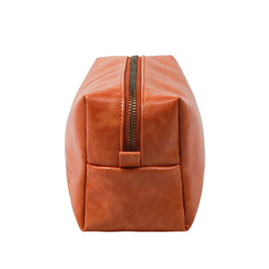 Neceser de cuero PU multifuncional para hombre, bolsa de maquillaje, estuche de belleza, para viajes de negocios, en venta. - Product Image 3