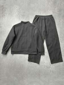 Survêtement Streetrush pour homme, imprimé uni, col contrasté, cordon de serrage, manches longues, polyester/nylon, léger, logo personnalisé - Product Image 3