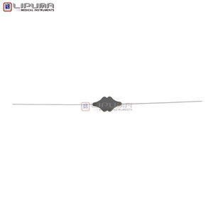 Sonda Lacrimal de Doble Cara BOWMAN con Botón 6/7 de Níquel Plata, Instrumentos Médicos Quirúrgicos Oftálmicos para Examen de Conducto Lacrimal - Product Image 6