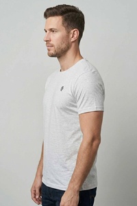 T-shirt pour homme en coton 100% premium 200 g/m², col rond, imprimé, anti-boulochage, couleur unie, nouvelle mode, coupe oversize, personnalisable - Product Image 2
