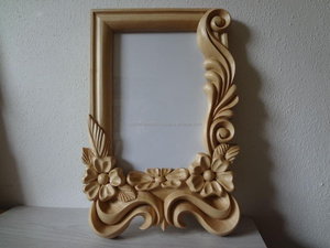 Miroir moderne léger à cadre en bois, finition polie, pour les amoureux des mariages minimalistes et scandinaves, exportateur indien - Product Image 2