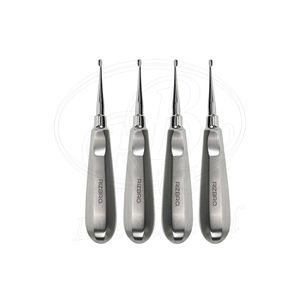 Ensemble de 4 écarteurs à ailettes en acier inoxydable réutilisables pour usage chirurgical avec étui à fermeture éclair, pointes de 1 à 4 mm, longueur totale 6 pouces - Product Image 1