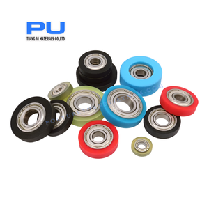 Aluminum Mounted Polyurethane Roller Wheel with Moulding <b>Processing</b> <b>Rubber</b> Rollers for Production <b>Machines</b> - Product Image 6