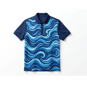Polos Homme Surdimensionnés Personnalisés de Qualité Supérieure pour Tenue Décontractée / Polos Homme 100% Coton Respirant pour Tenue Décontractée Nouveauté 2026 - Product Image 1