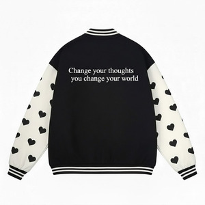 Custom Logo Plus Size Baseball <b>Jacket</b> OEM Service Embroidery Patches Letterman <b>Jacket</b> High Quality lightweight Varsity <b>Jacket</b> - Product Image 2