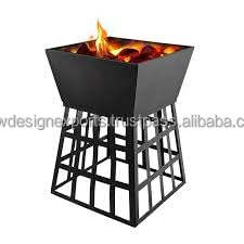 Gothic Arch Design Tall Leg Fire Pit for Dramatic Ambiance - Product Image 6