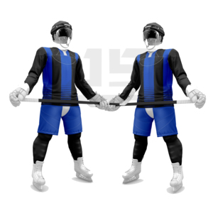 Uniforme de hockey sur glace imprimé avec broderie 3D, tissu antibactérien, vêtements de sport personnalisés pour l'équipe, pour les entraînements, les tournois, les matchs de ligue - Product Image 3