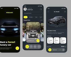 Application mobile de location de voitures pour la réservation mondiale de véhicules, services de conduite autonome et de chauffeur avec paiements sécurisés et suivi GPS - Product Image 3