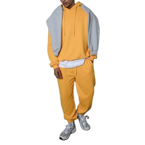 Gym Training Jogging Sets Unisex Cotton Sweatsuits <b>Men</b> Fitness Joggers <b>Hoodies</b> 2 Pieces Tracksuits 2025 - Product Image 1