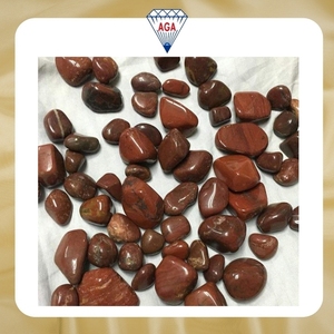 Pietre preziose naturali di <span class=keywords><strong>diaspro</strong></span> <span class=keywords><strong>rosso</strong></span> non forate, sfaccettate, sfuse, all'ingrosso, per la creazione di gioielli e set di artigianato - Product Image 2