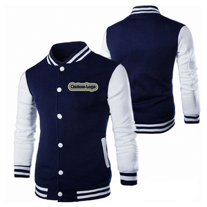Chaqueta de invierno para hombre, proveedor de producción al por mayor de chaquetas tipo letterman, chaqueta tipo letterman para hombre con cierre a presión, abrigo de lana, personalizado para hombre - Product Image 2