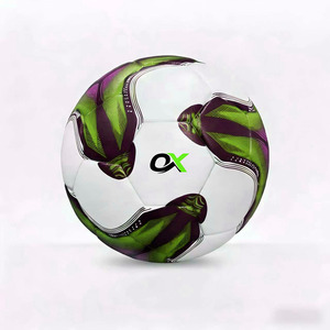 Ballons de football officiels thermocollés et cousus à la machine, personnalisés, taille 5, en cuir PU professionnel, durables et écologiques - Product Image 6