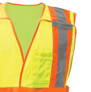 Chaleco de Seguridad Transpirable con Banda Ancha, Cinta Reflectante de Alta Visibilidad, Múltiples Bolsillos, Tela de Malla para Operaciones de Seguridad en Sitios, Chaleco para Hombre - Product Image 6