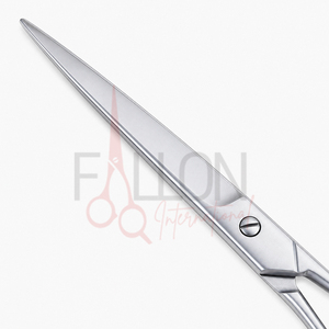 Silver Barber Scissors Professional Hair Cutting Scissors Stainless Steel Salon <b>Shears</b> - Product Image 2