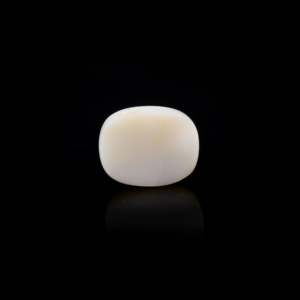 Natural White Fire Opal Loose Gemstone-8.55 Carats Faceted Cut Certified Wholesale Quality - Product Image 2