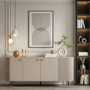 Modern teak <b>wood</b> Luxury Sideboard Cabinet - Product Image 1
