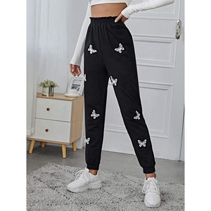 High Quality Women's Plus Size Clothing Oversize Jogger Pant Women Blank Sportswear Unisex High Waist Women Outfits Sweat Pant - Product Image 4