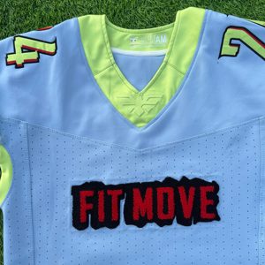 เสื้อฟุตบอลอเมริกันแบบซับลิเมชั่นคุณภาพสูงสั่งทำพิเศษ รุ่นใหม่ขายดี ขนาดผู้ใหญ่ พร้อมบริการ OEM - Product Image 4