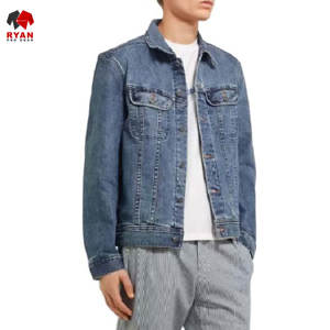 Chaqueta Vaquera Personalizada de Primera Calidad Ryan Pro Gear para Hombre, Cierre de Botones, Acolchada, de Secado Rápido, con Logotipo Personalizado - Product Image 4