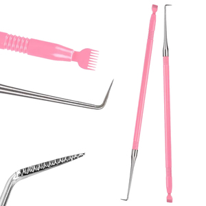 Herramientas de elevación de pestañas de doble cabeza de acero inoxidable para salón, producto recién llegado, herramienta de elevación de pestañas, instrumentos de belleza ecológicos - Product Image 1