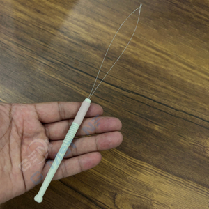 Hair <b>Extension</b> Loop Tool for <b>Micro</b> & Nano Beads Installation – Professional Pulling Needle Threader with Anti-Slip Grip Handle - Product Image 2