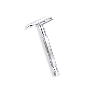Maquinilla de Afeitar de Doble Filo de Acero Inoxidable Premium, Portátil, para Hombre, con Etiqueta Privada OEM - Product Image 1