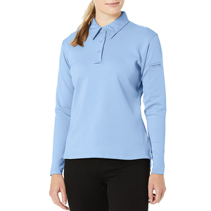 เสื้อโปโลผู้หญิงคุณภาพดีที่สุด ออกแบบได้ตามต้องการ บริการ OEM ราคาปรับได้ เสื้อโปโลผู้หญิงขายดี - Product Image 4