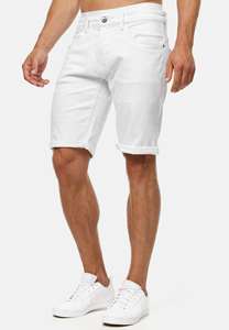 Shorts en jean déchirés et délavés pour homme, style streetwear, design OEM, brodés, respirants, à boutons, collection printemps - Product Image 4