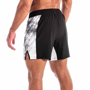 Men MMA Fight <b>Shorts</b> Front Lightweight Quick Dry Durable Polyester/Cotton Comfortable Flexible Training Martial Arts <b>Grappling</b> - Product Image 3