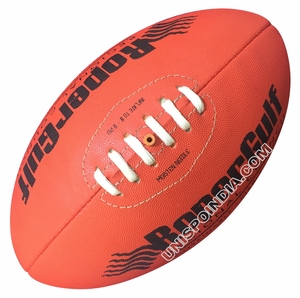 Pelota de fútbol australiana personalizada, pelota de goma y PVC de alta durabilidad - Product Image 1