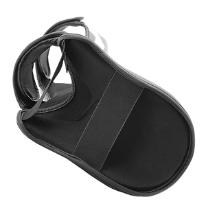 Protège-tibias tricotés MMA avec coussinets de protection du voûte plantaire et fermeture auto-agrippante pour Muay Thai et Kick Boxing - Product Image 3