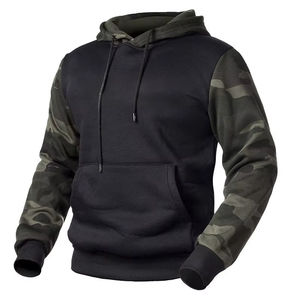 Sweat-shirts à capuche camouflage pour hommes, impression par sublimation, vente en gros, style hip-hop - Product Image 3