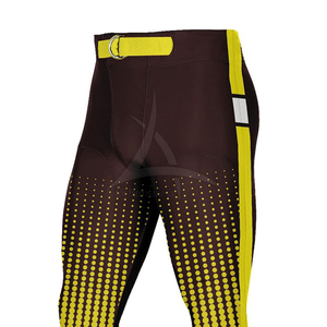 Pantalons de football américain de haute qualité, logo d'équipe personnalisé, pantalons de football avec rembourrage, équipement sportif pour le jour du match - Product Image 2