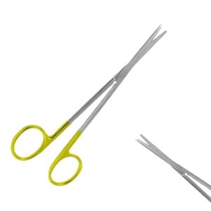 Ciseaux de pansement Instruments chirurgicaux manuels en acier inoxydable 185mm de long Réutilisable Fabricant certifié CE du Pakistan - Product Image 1