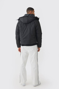 Chaqueta de Invierno para Hombre con Logotipo Personalizado, ODM OEM, Tejido de Lona, Cortavientos, Transpirable, Estilo Urbano - Product Image 5